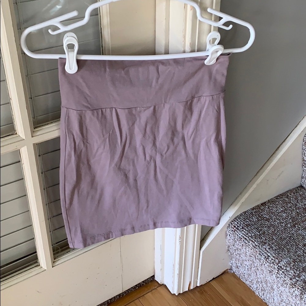 Charlotte Russe Light Purple Pencil Skirt